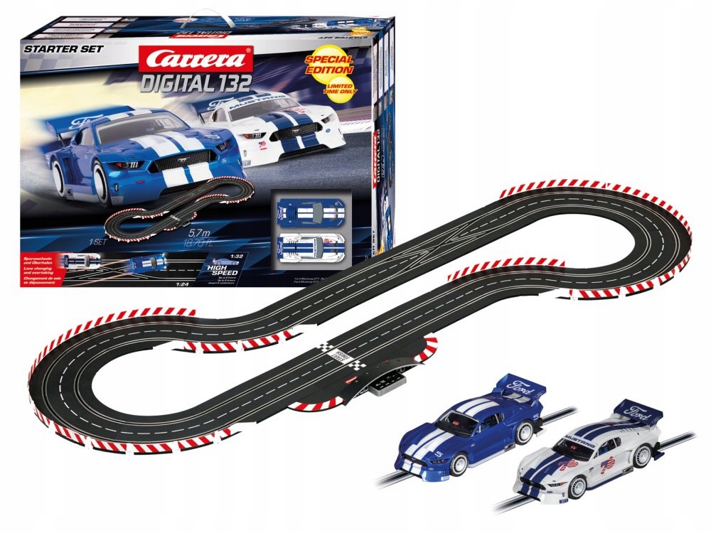 Carrera CARRERA Starter Set 5,7m 20030033 – Rozpocznij swoją przygodę z wyścigami