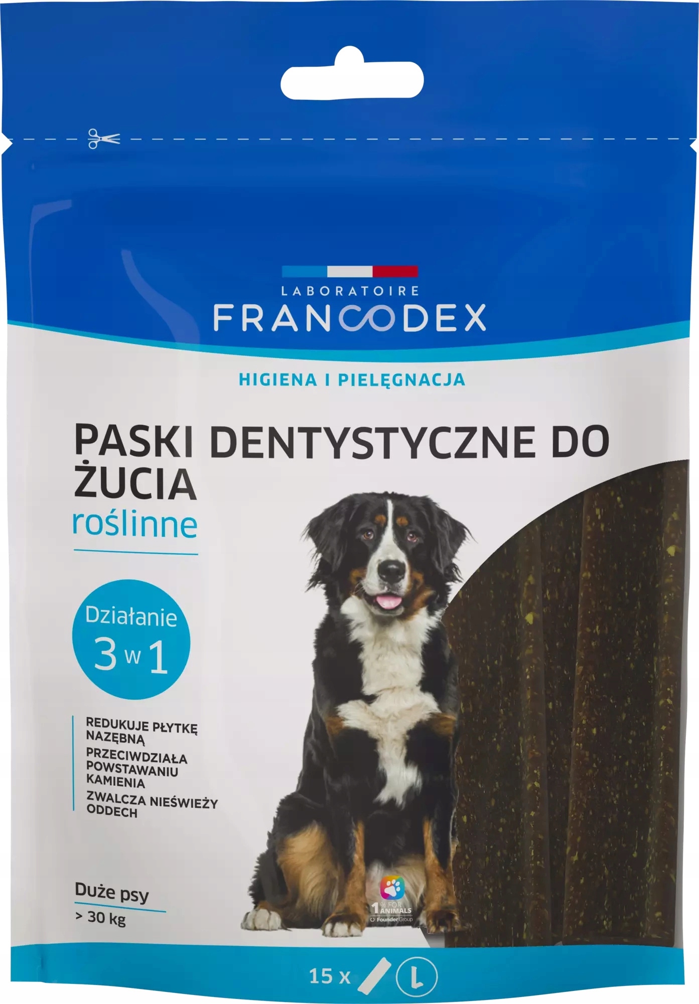 Paski do gryzienia L na brzydki zapach z pyska – zdrowie i świeżość dla dużych psów
