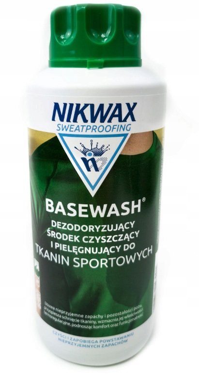 Nikwax BaseWash 1L – Idealny środek do prania bielizny sportowej