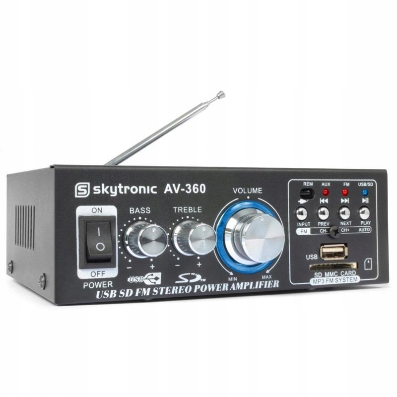 Wzmacniacz SkyTronic AV360 – Doskonałe brzmienie w kompaktowej formie