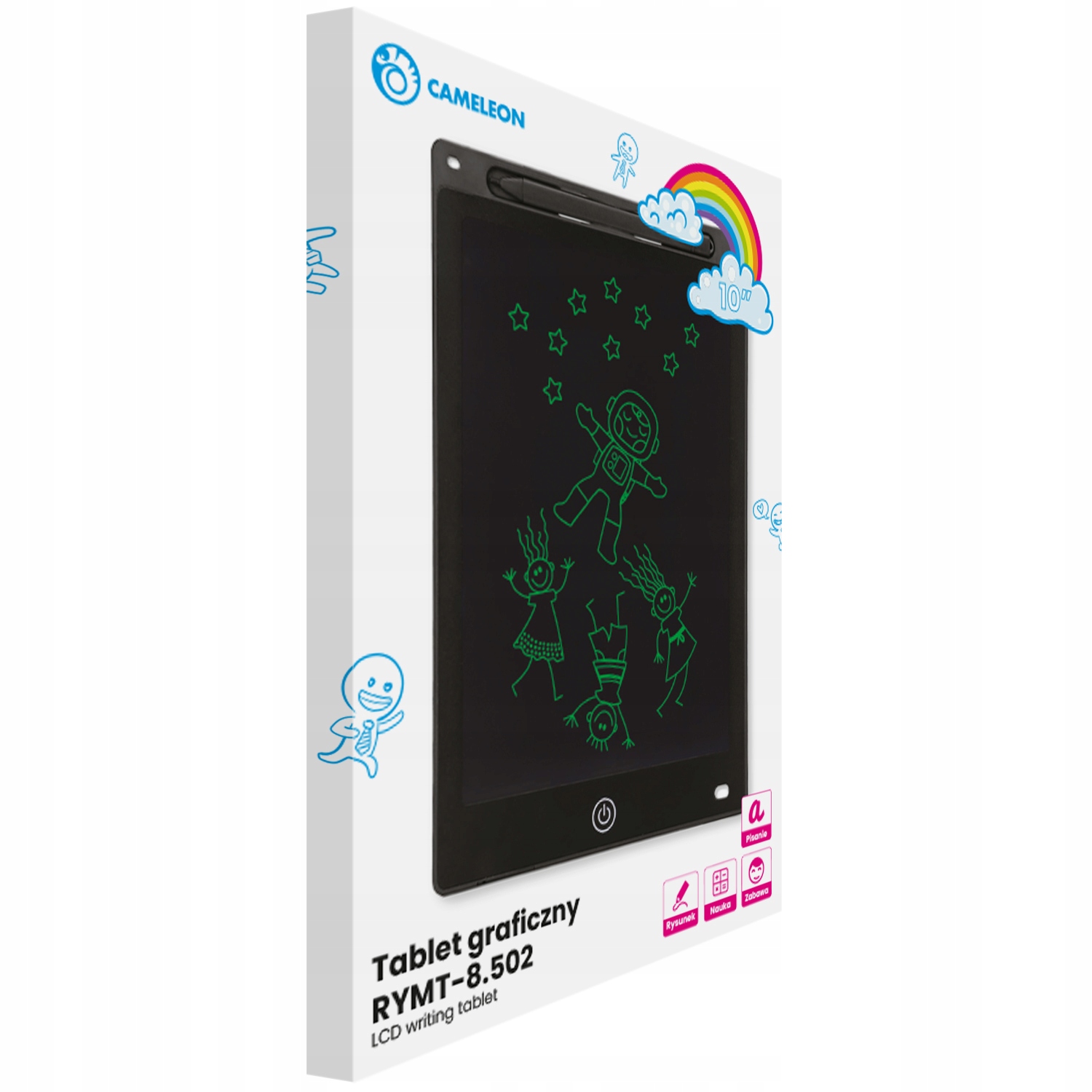 Tablet graficzny dla dzieci 10' RYMT-8.502 – Kreatywność na wyciągnięcie ręki