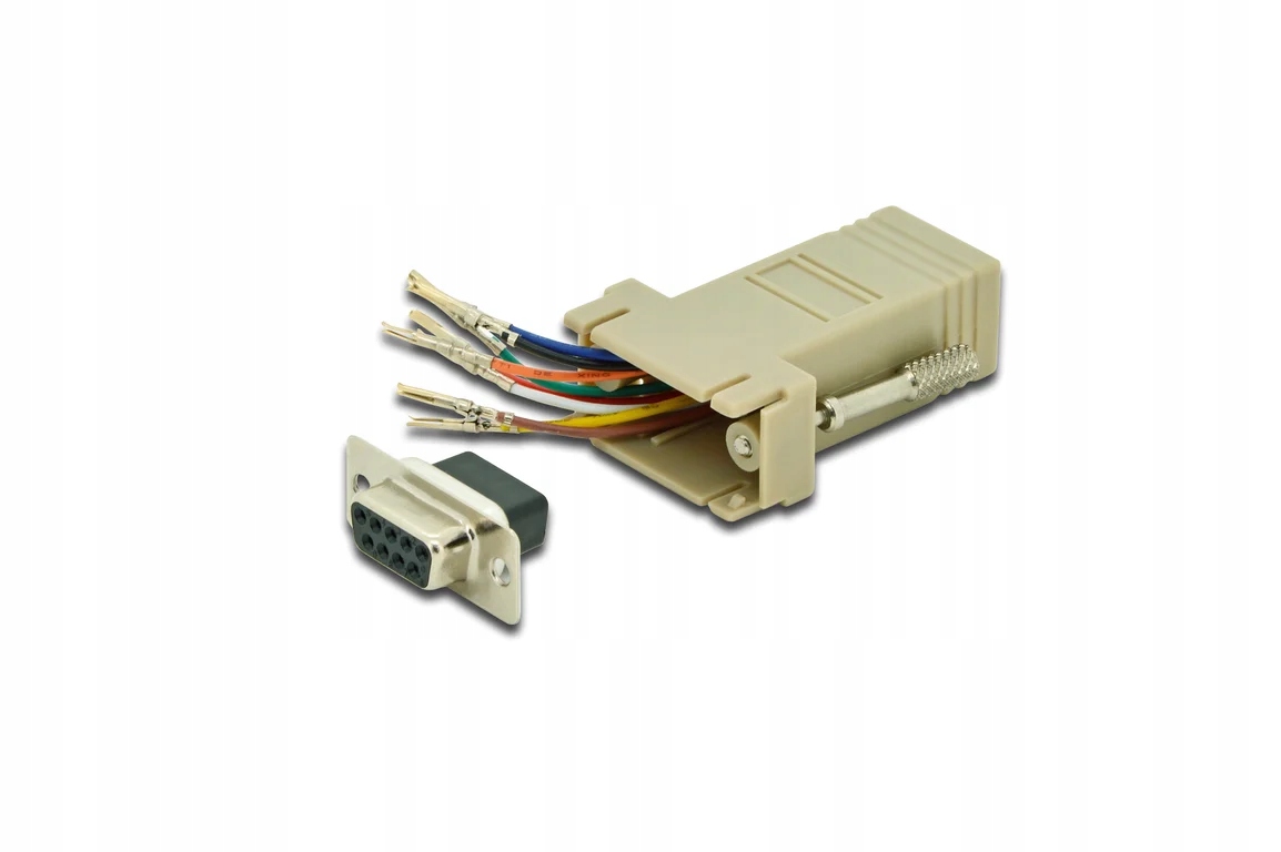 Samodzielny montaż – Prosta instalacja adaptera RS-232/RJ45