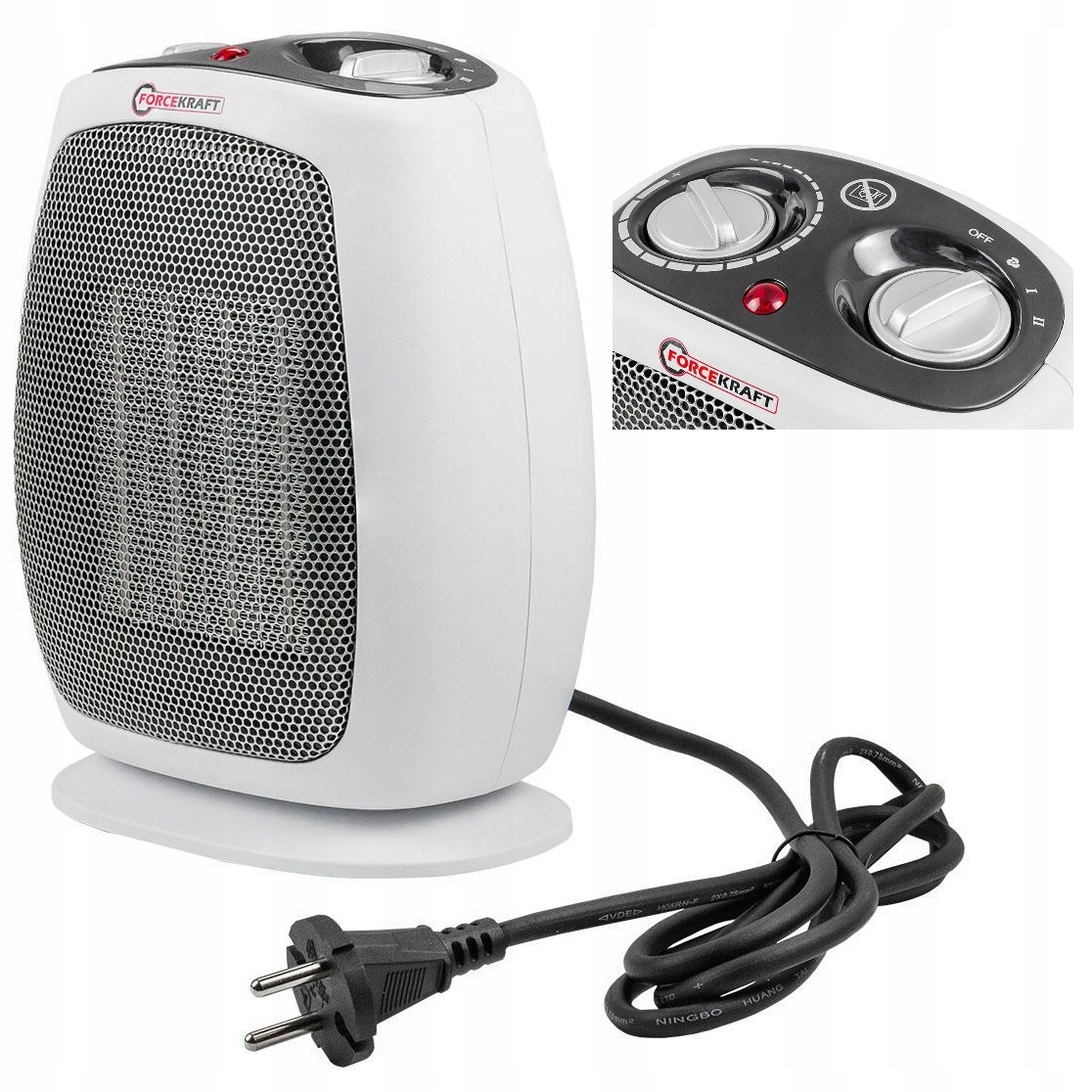 Termowentylator Forcekraft FK-FH06 1800 W – Wydajne ogrzewanie dla Twojego domu