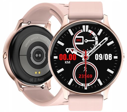 SMARTWATCH DAMSKI DT88 PRO do XIAOMI IPHONE HUAWEI Kolor złoty
