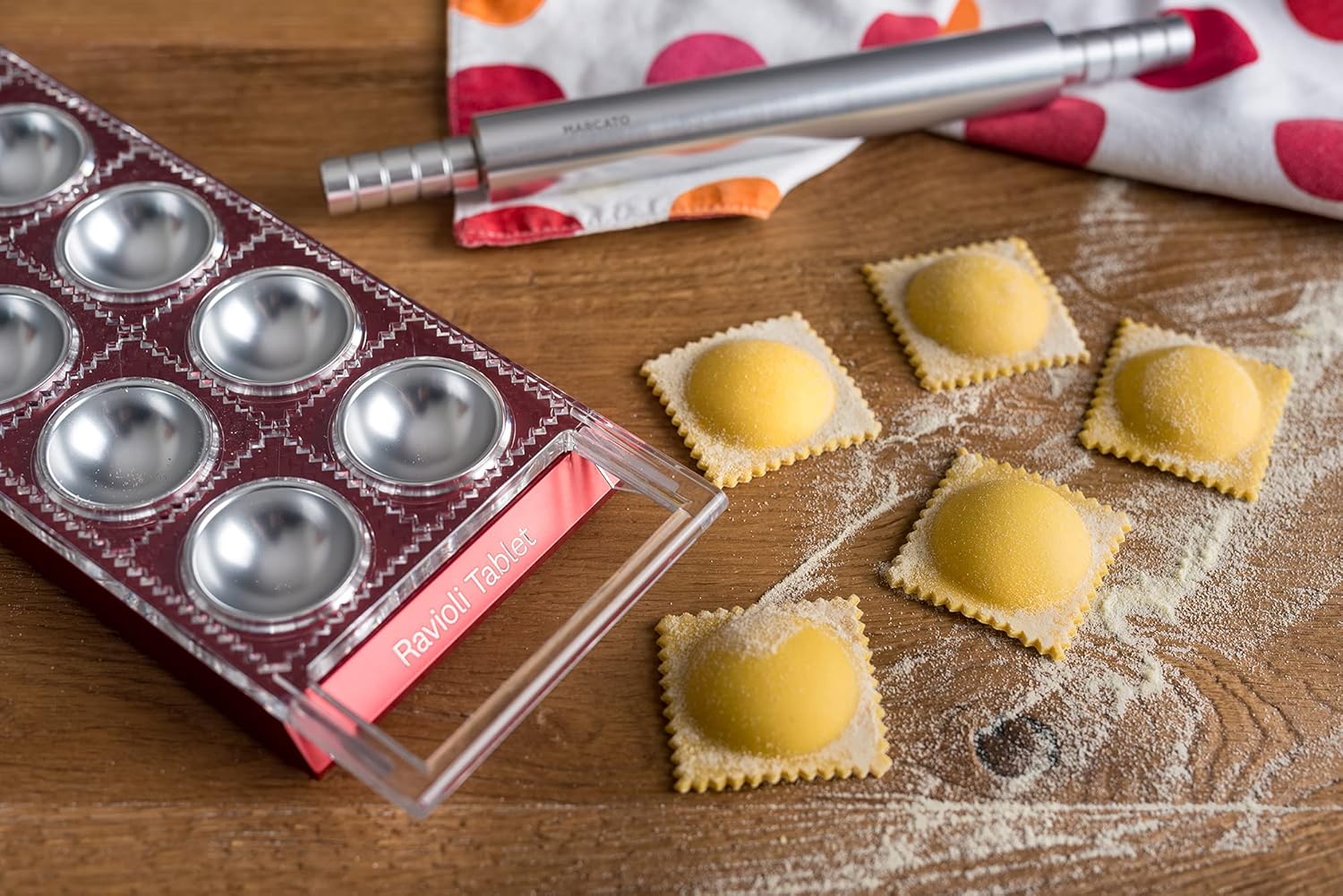 Stylowy design i trwałość formy do ravioli