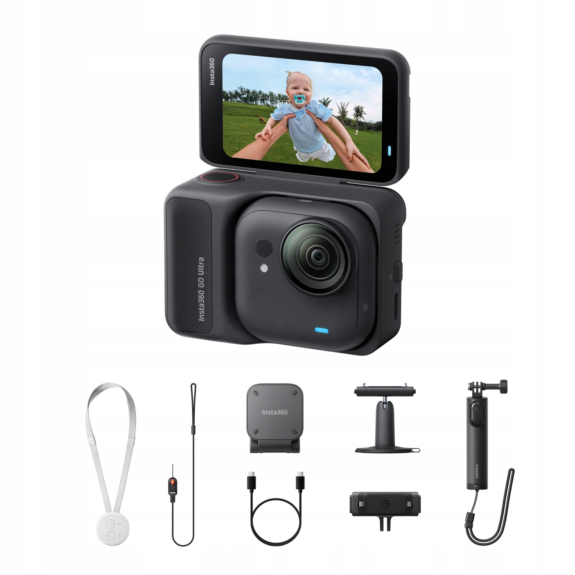 Insta360 GO Ultra Creator Black – Twój idealny towarzysz w fotografii sportowej