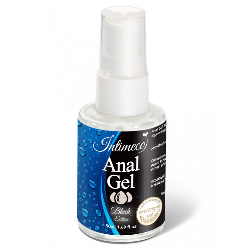 Intimeco Anal Gel Black Edition – Nawilżający żel analny dla ekstremalnych doznań