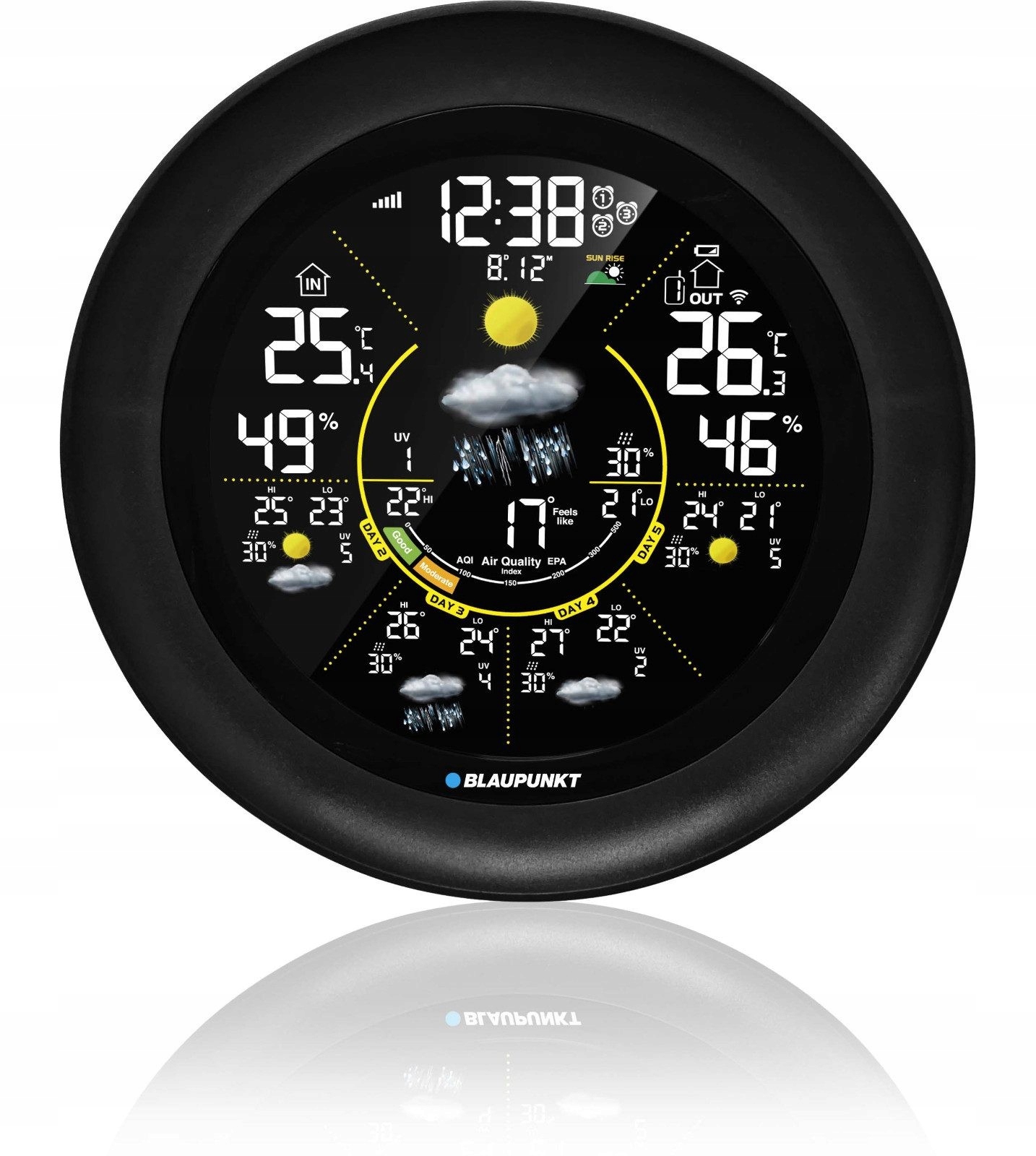 Stacja Pogodowa WS 65BK APP Czarna – Inteligentne monitorowanie pogody w Twoim domu