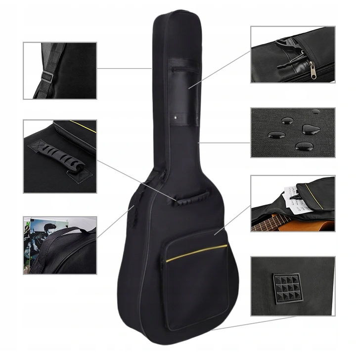 Pokrowiec Na Gitarę Klasyczną Akustyczną Szelki – Idealna Ochrona dla Twojego Instrumentu