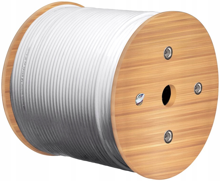 80 dB kabel koncentryczny antenowy quattro – Idealny do instalacji satelitarnych i kablowych