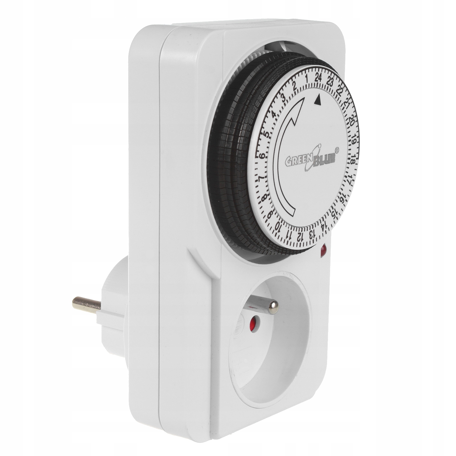 GreenBlue Włącznik czasowy - timer mechaniczny GB360 E – Efektywne zarządzanie energią
