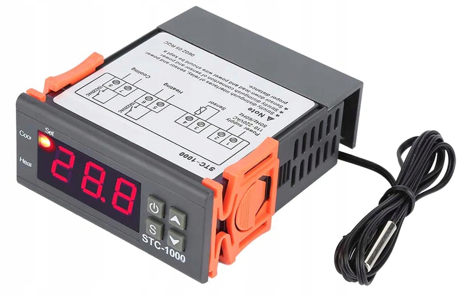 Termostat 230V STC-1000 – Idealne rozwiązanie do kontroli temperatury