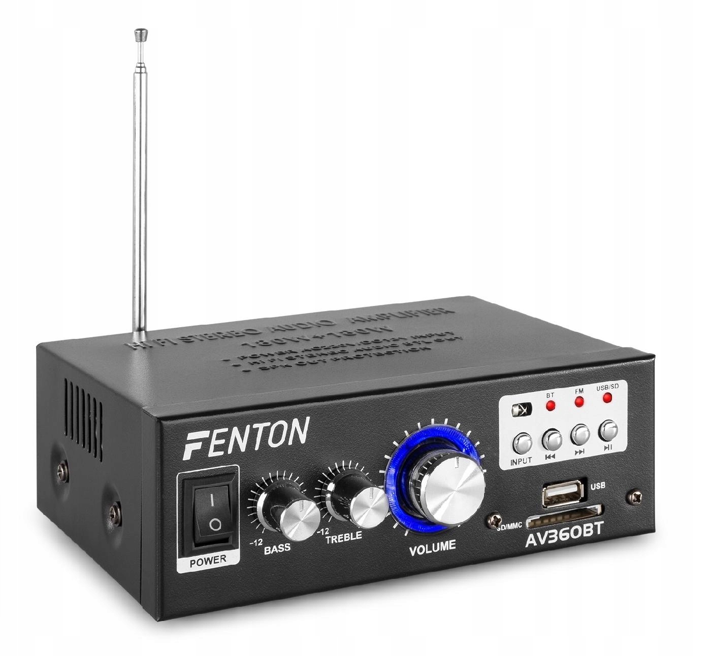 Wzmacniacz Fenton AV360BT – Kompaktowy dźwięk w Twoim domu
