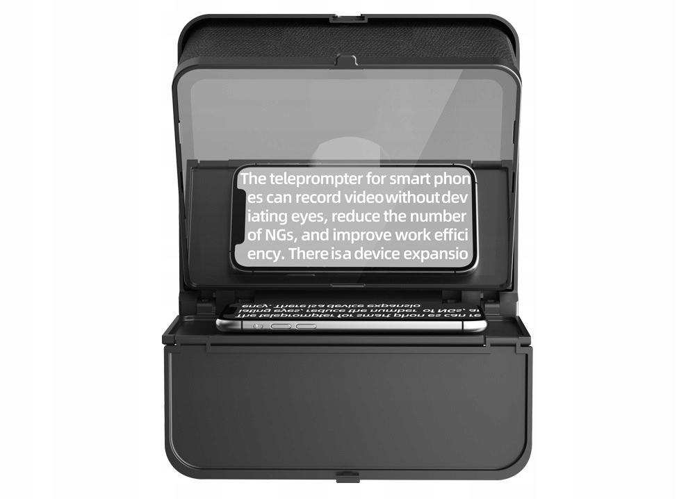 LensGo Prompter Teleprompter Monitor Podglądowy Vlog do Telefonu Smartfona TC7 S – Idealne narzędzie dla twórców