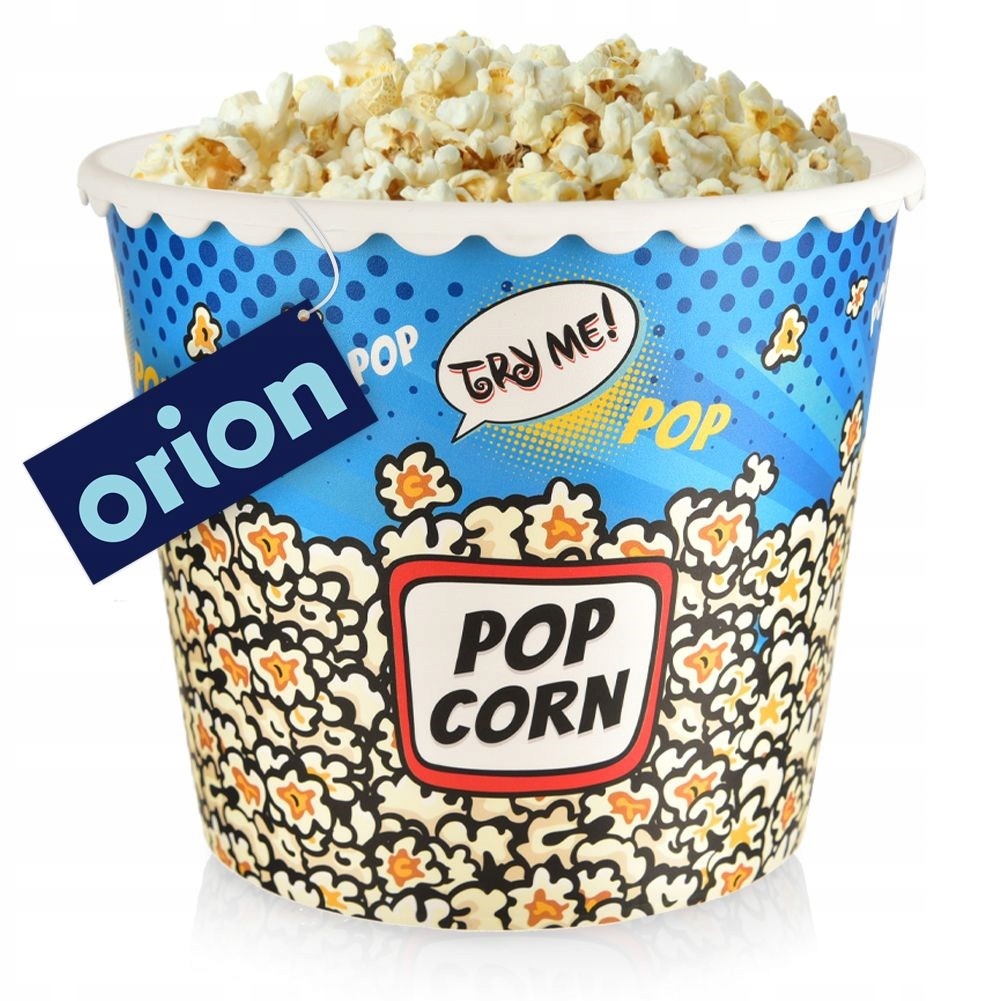 Pojemnik na popcorn i chipsy 2,3 l – Idealny towarzysz filmowych wieczorów