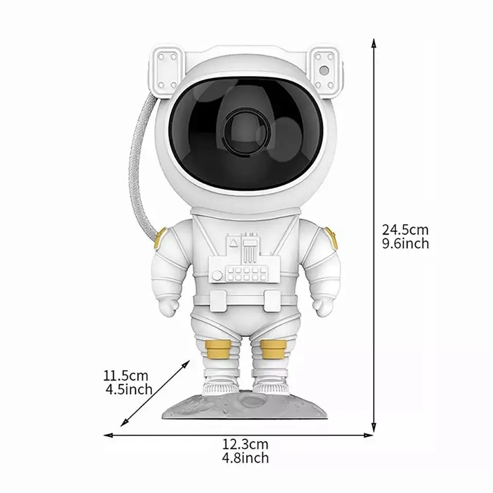 Projektor gwiazd, lampka nocna LED Astronauta + pilot – Stwórz kosmiczną atmosferę w swoim domu
