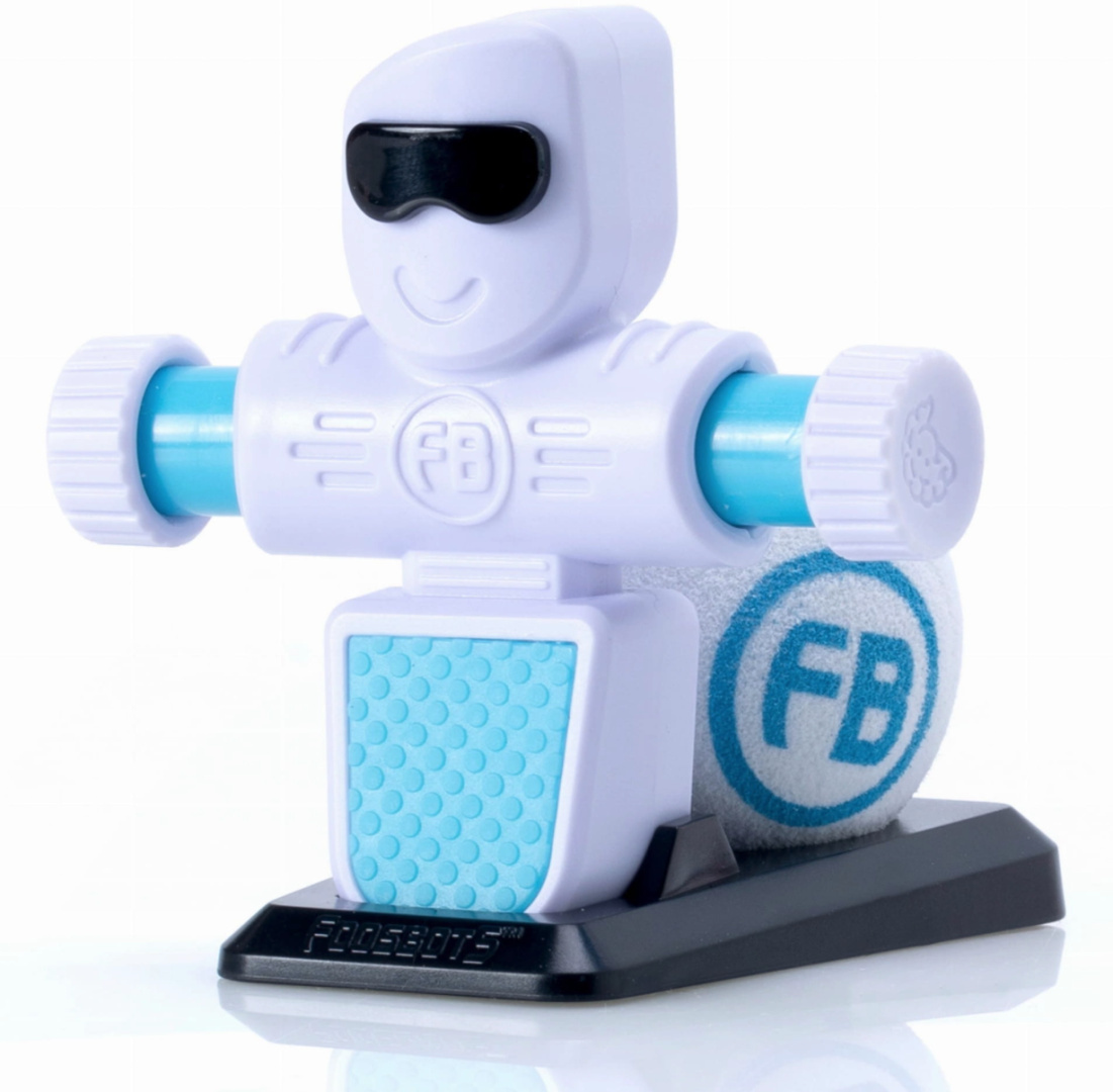 Piłkarzyki Foosbots - Zestaw dla Jednego Gracza w Białym Kolorze