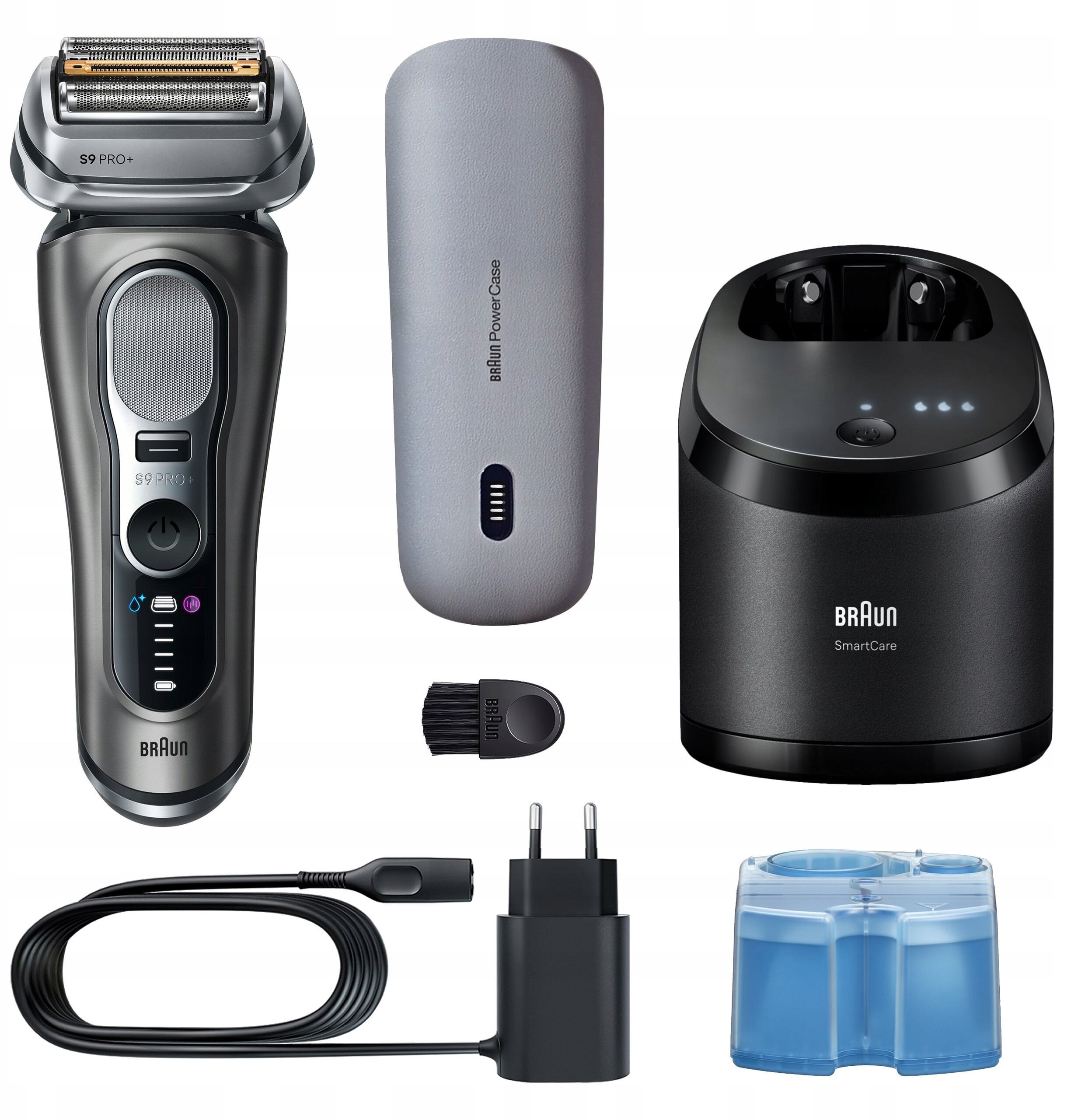 Golarka Braun Series 9 Pro+ 9675CC – Doskonałe golenie na mokro i sucho