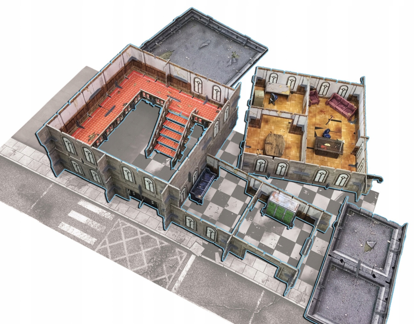 Battle Systems Ltd BattleSystems: Art Deco High-Rise – Stwórz imponujące miejskie scenerie
