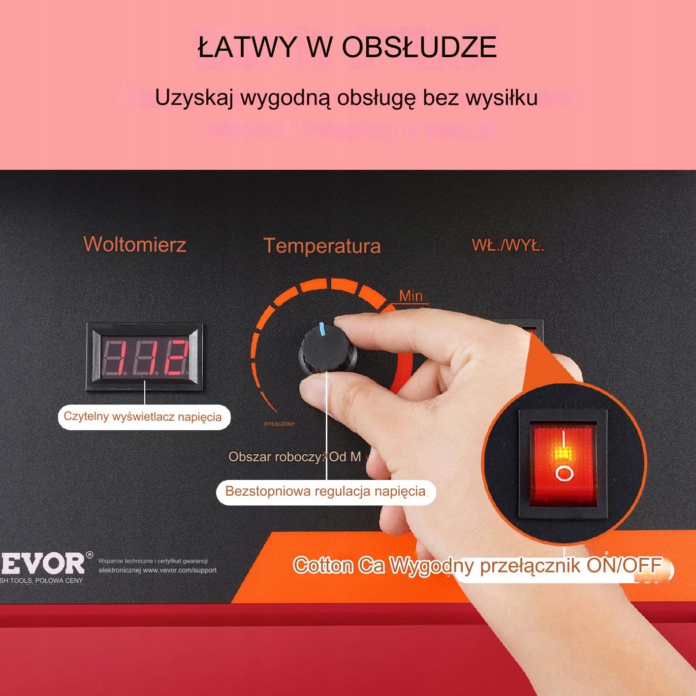 Łatwa obsługa i konserwacja