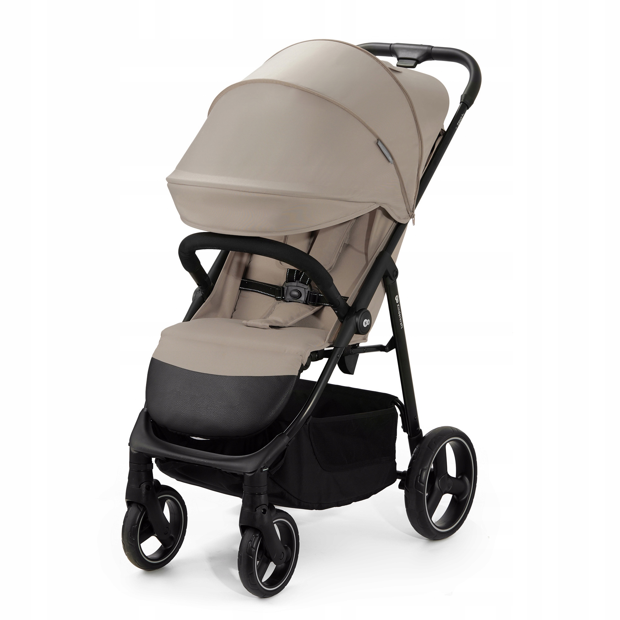 Wózek spacerowy TRIG 3 Stone Beige – Komfort i styl na każdym spacerze