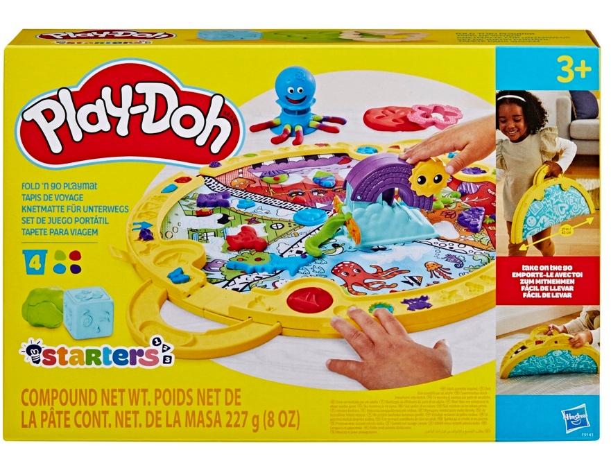 Play-Doh PLAY-DOH playset Fold N Go – Kreatywna zabawa w podróży