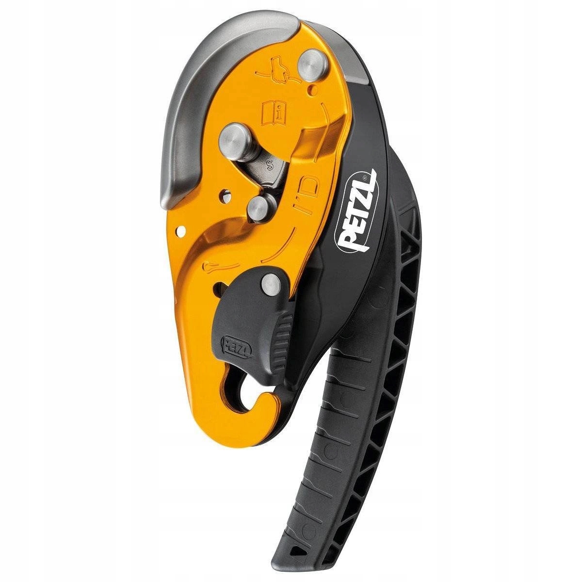 Przyrząd Zjazdowy Petzl ID S YELLOW – Bezpieczne zjazdy w każdych warunkach