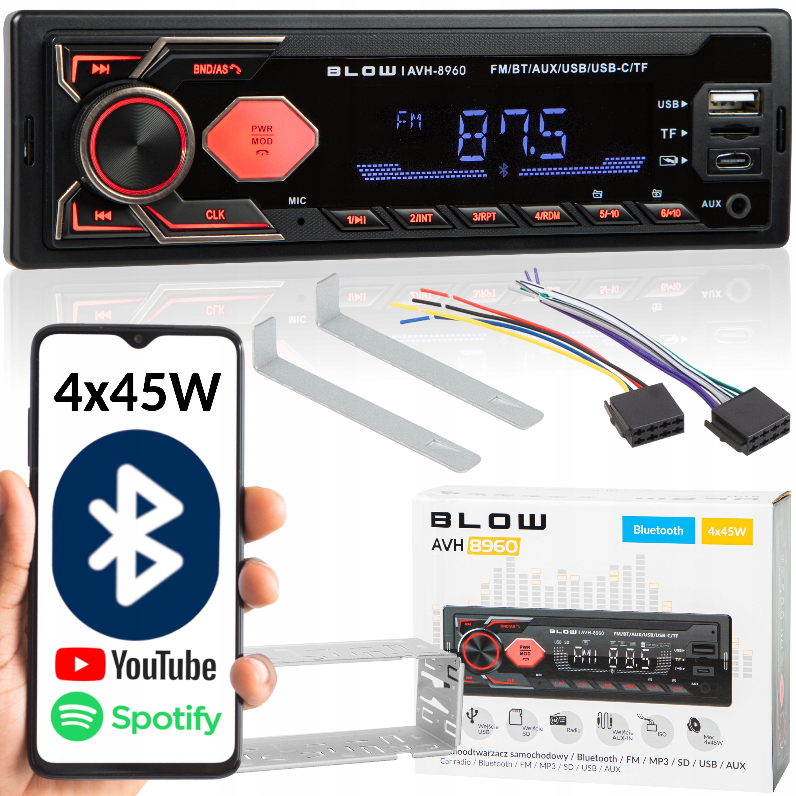 Funkcja Bluetooth – Steruj radiem zdalnie