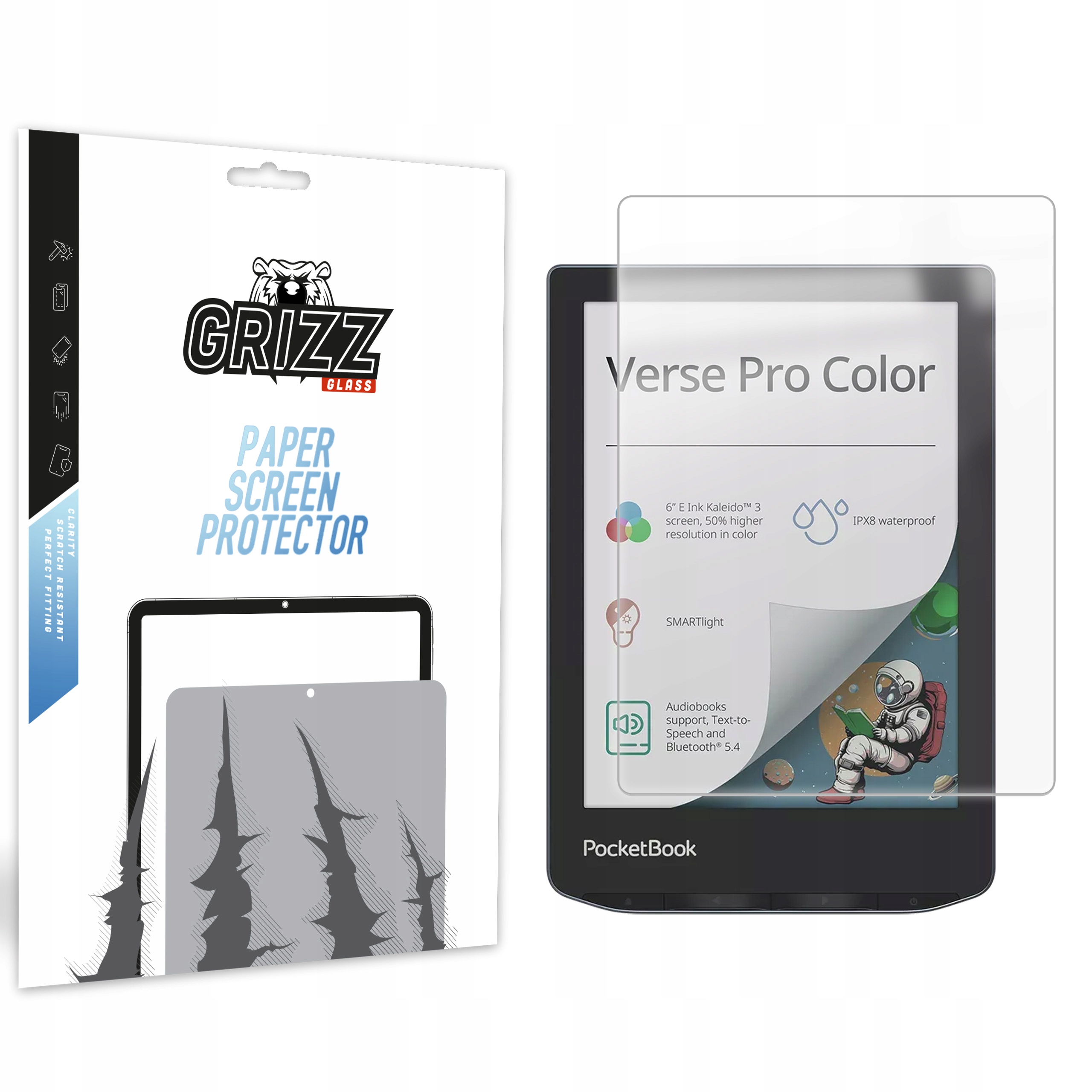 Folia matowa GrizzGlass PaperScreen do Pocketbook Verse Pro – Ochrona Twojego ekranu