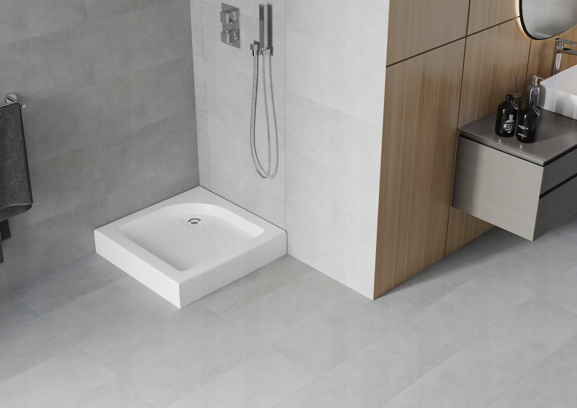 Elegancki design i funkcjonalność brodzika Rio