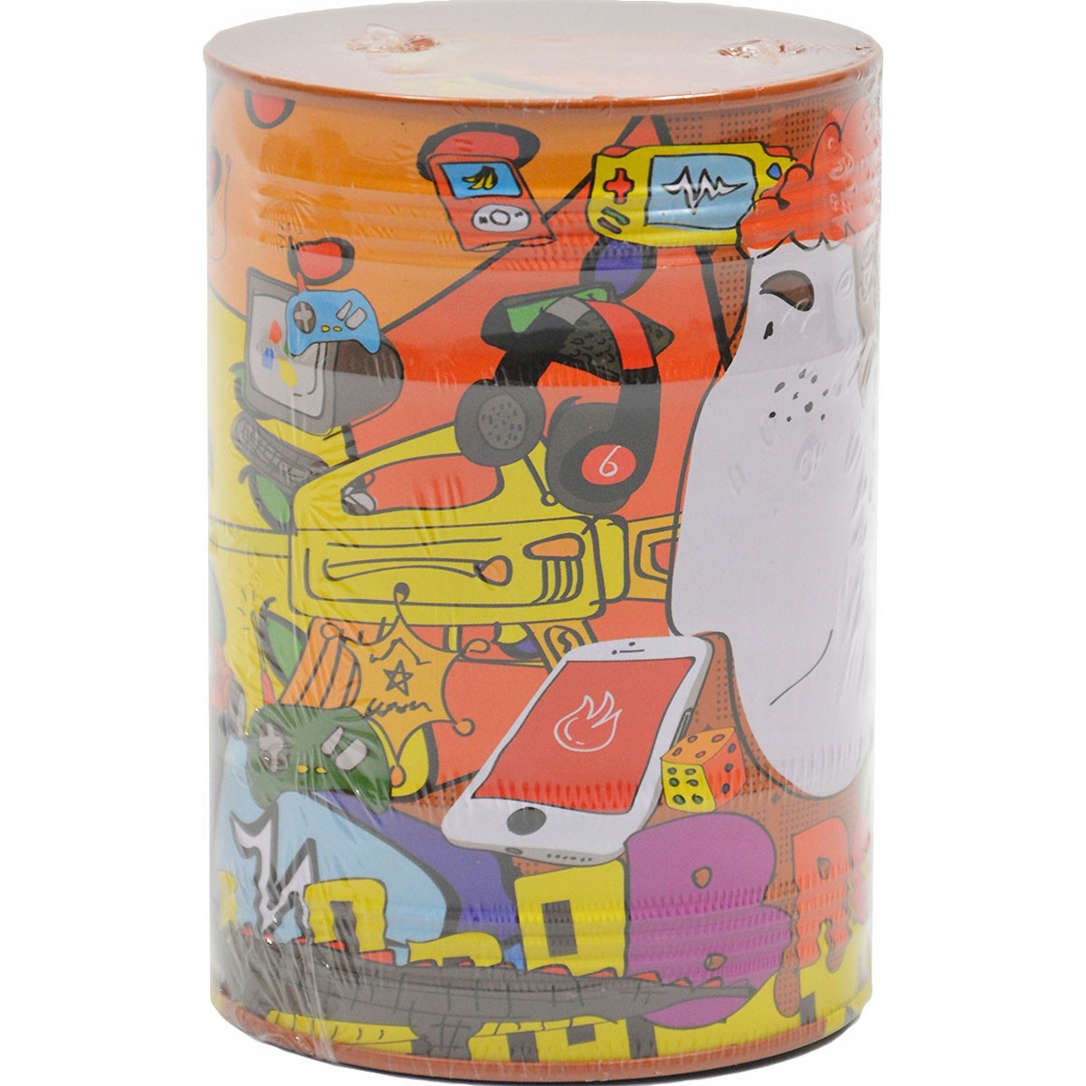 Skarbonka metalowa 12x8cm MIX – Idealny prezent dla dzieci