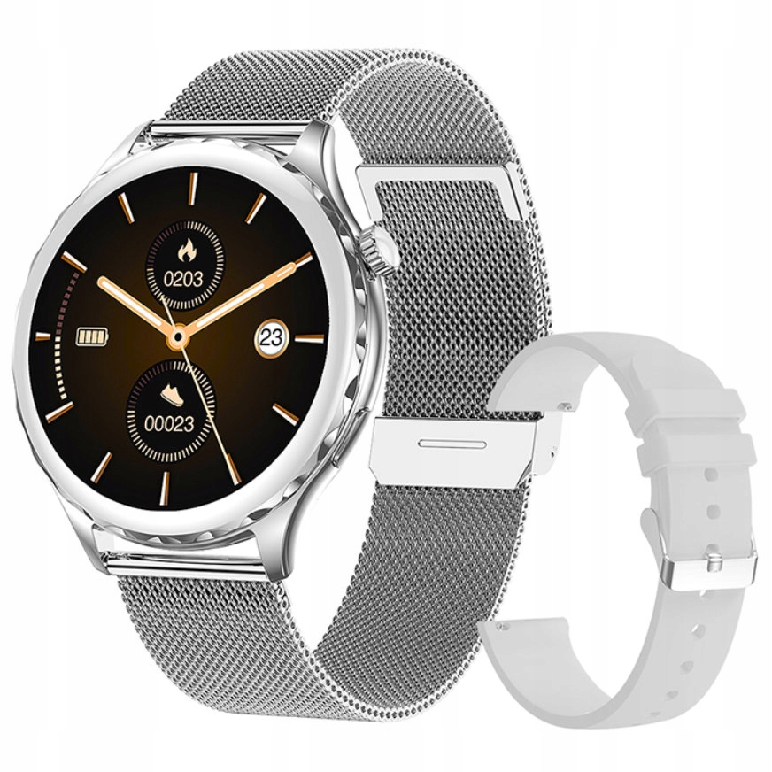 Smartwatch Damski Rubicon RNCF02-1 Srebrno-Srebrny – Elegancja i funkcjonalność na co dzień