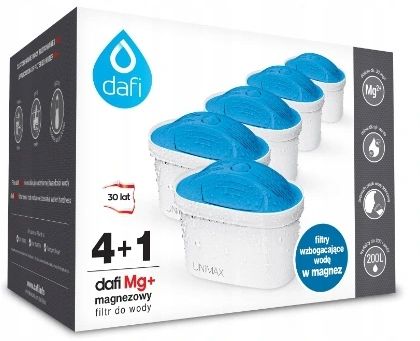 5 szt Wkład filtr Unimax MG+ Magnezowy Dafi Brita