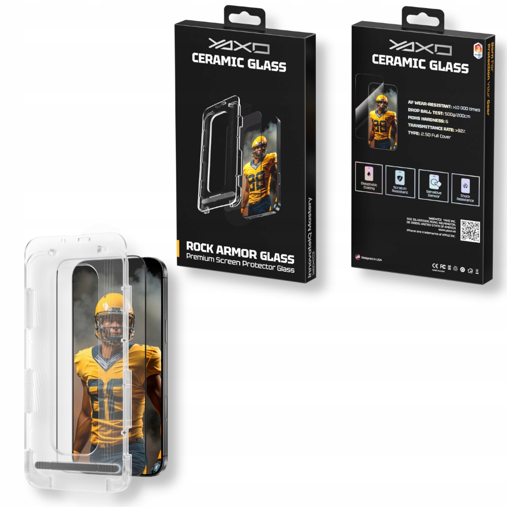 Łatwość montażu – Instrukcja aplikacji szkła ochronnego Rock Armor Glass