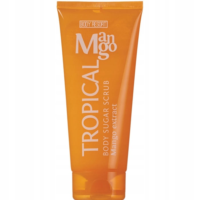 Body Resort Orange – Cukrowy peeling do ciała z ekstraktem z mango 250g