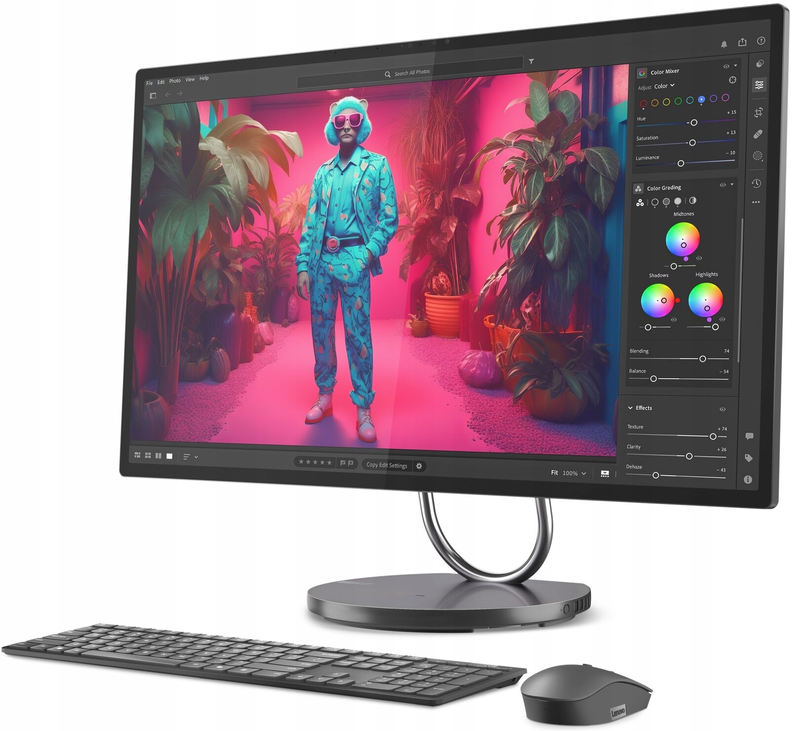 Komputer Lenovo Yoga AIO Ultra 7 258V – Wydajność i elegancja w jednym