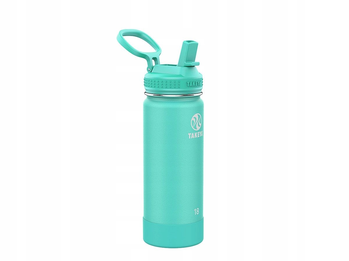 Butelka na wodę Takeya ACTIVES STRAW 530ml Teal – Idealny towarzysz aktywności