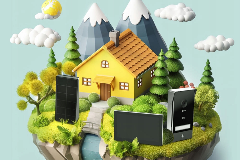 Inteligentny Wideodomofon EP7 2K Wi-Fi – Nowoczesne rozwiązanie dla Twojego domu