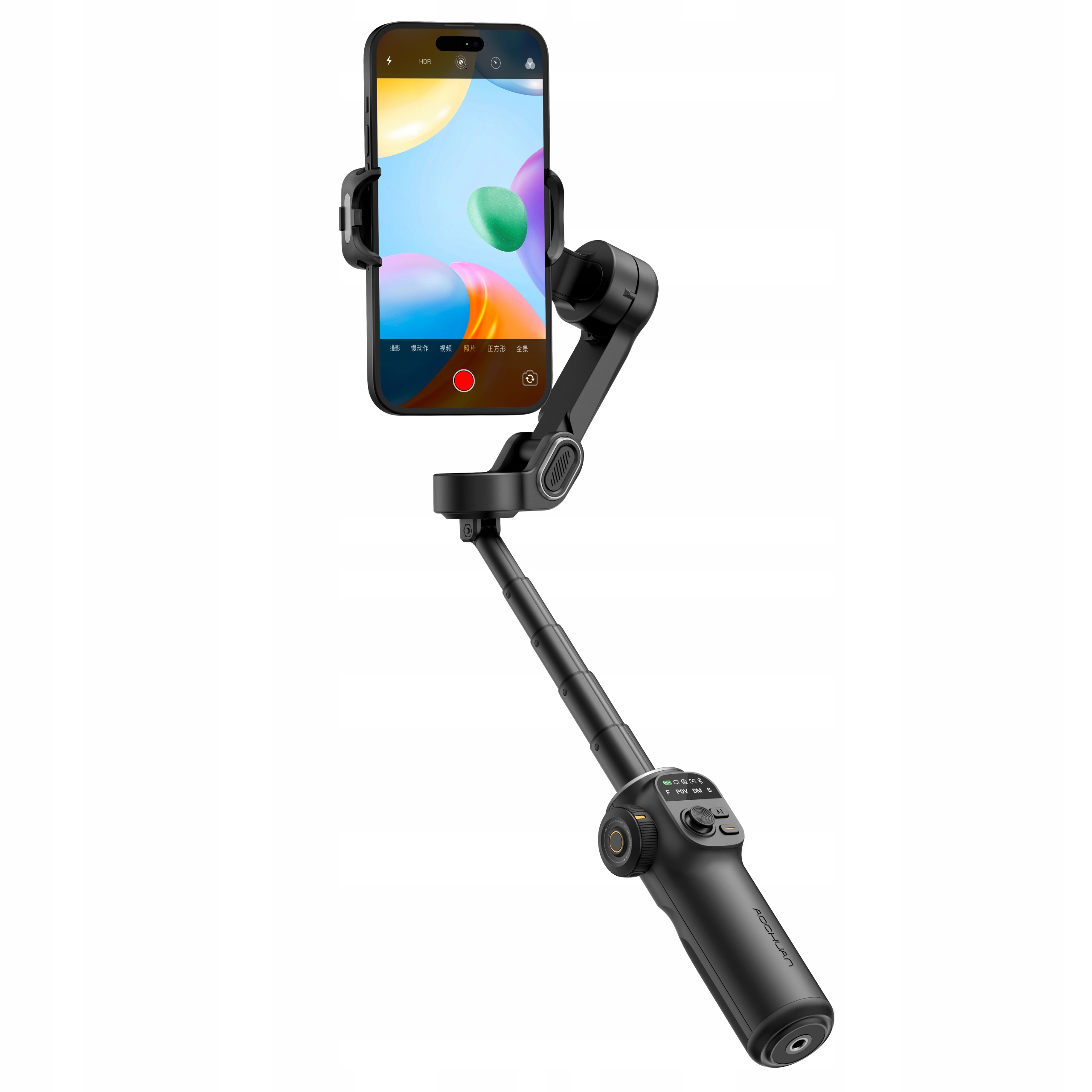 Gimbal Hohem Gimbal Stabilizator Śledzenie Gesty Kijek Selfie Stick na Telefon / SMART X2 – Stabilizacja obrazu w Twoich rękach