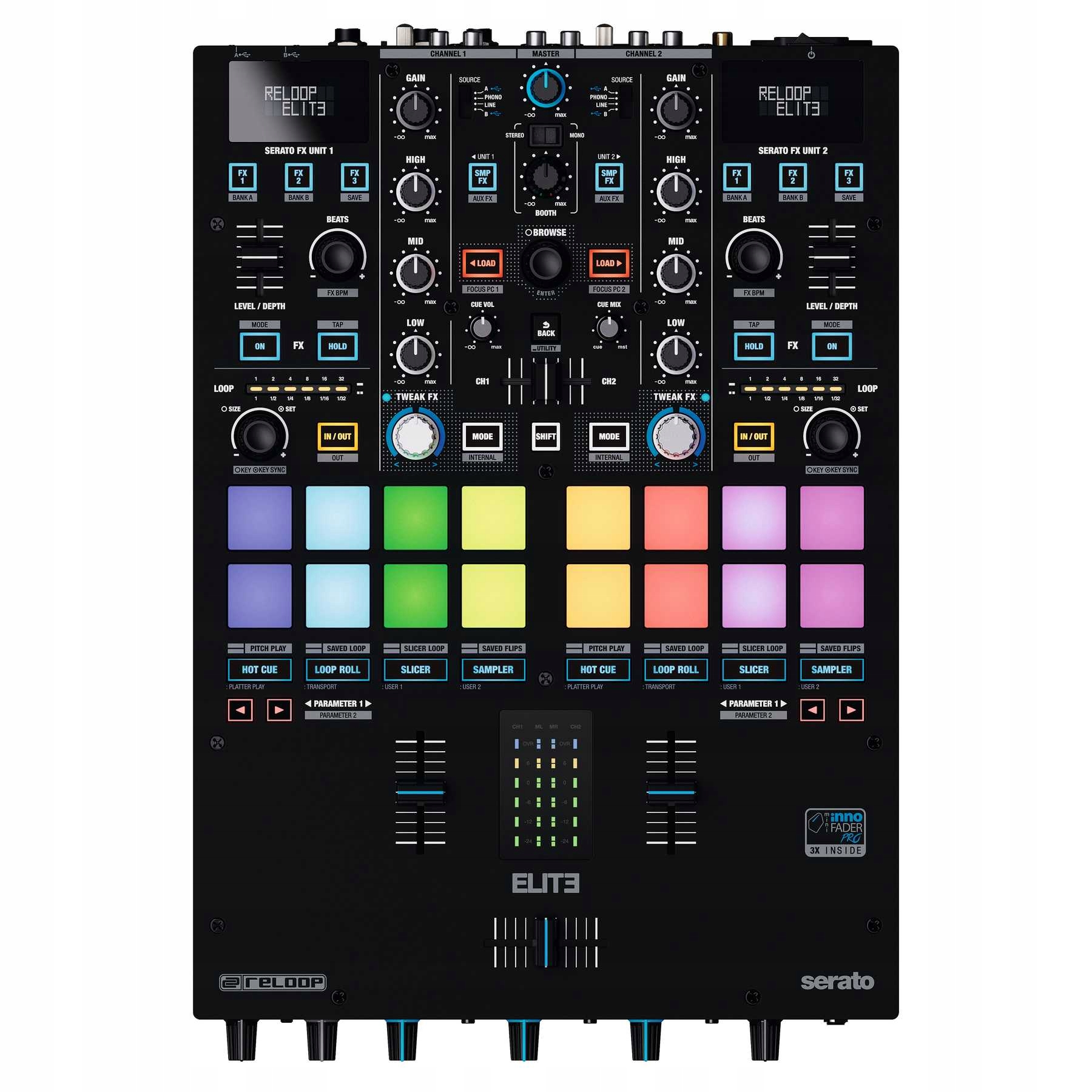 RELOOP Elite – Profesjonalny battle mixer dla DJ-ów