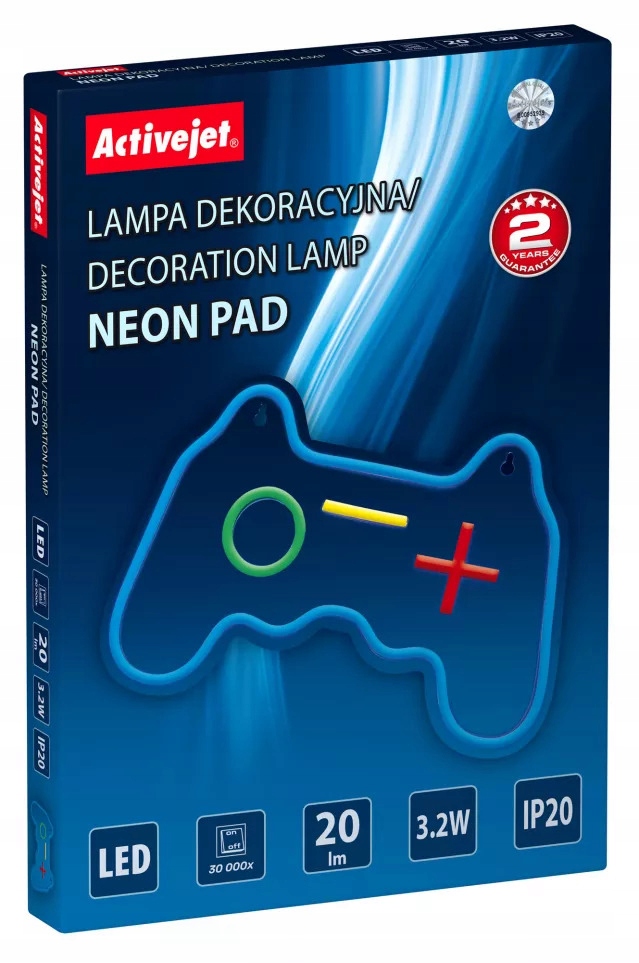 Activejet Neon LED Activejet AJE-NEON PAD – Oświetlenie pełne energii