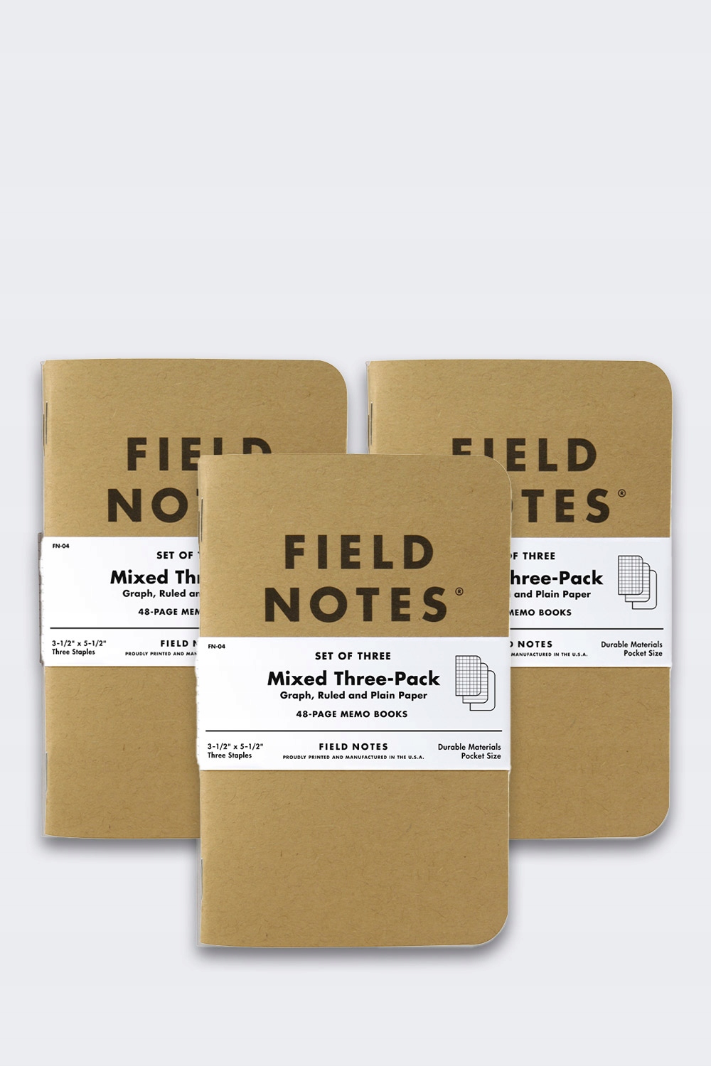 Notes Field Notes Original Kraft Mix 3 Pack – Idealny wybór dla kreatywnych umysłów