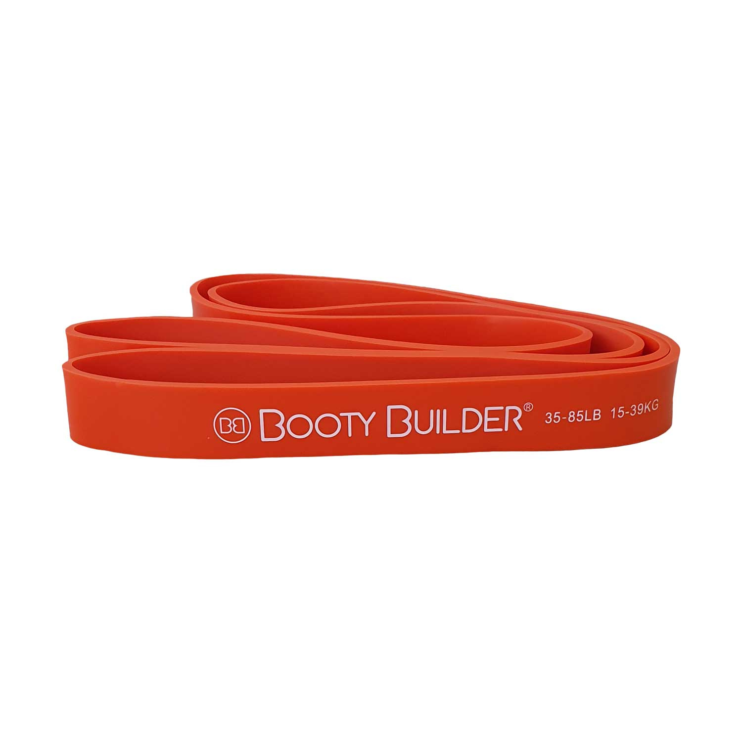 Guma oporowa Power Band Orange - Booty Builder – Twój partner w treningu