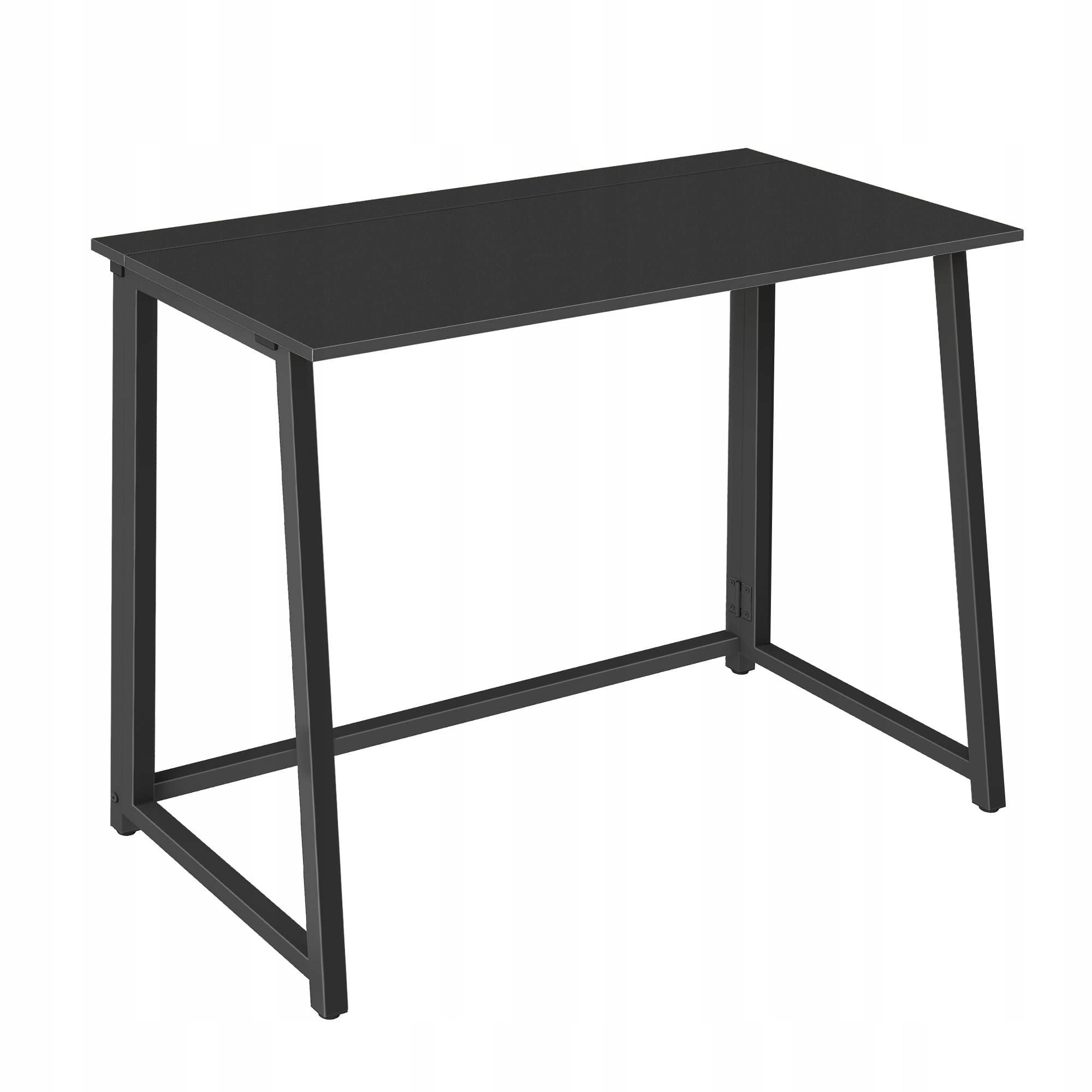 Biurko komputerowe 80x40 cm czarne – idealne do małych wnętrz