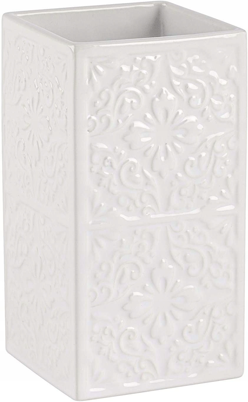 Wenko Pojemnik na szczoteczki do zębów CORDOBA WHITE – Elegancja i funkcjonalność w Twojej łazience