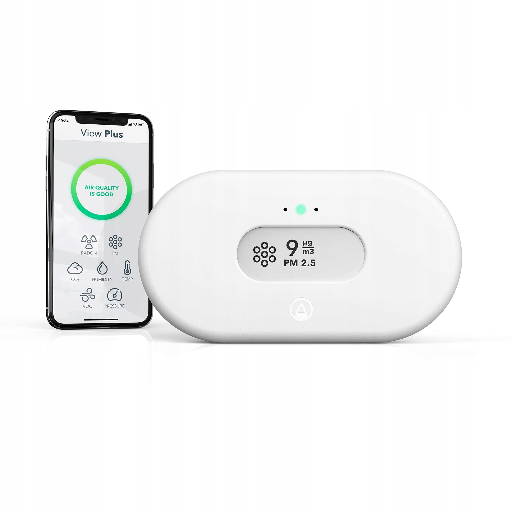 Airthings View Plus – Inteligentny miernik jakości powietrza