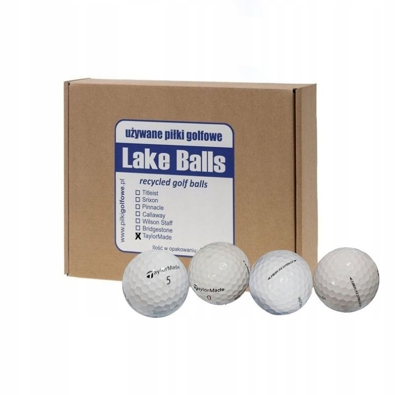 Lakeballs TaylorMade Soft Response, Optix – Używane piłki do golfa klasy A