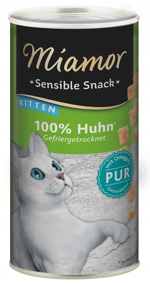 Miamor MIAMOR SENSIBLE SNACK Przysmak Kurczak 30g – Idealna nagroda dla kociąt