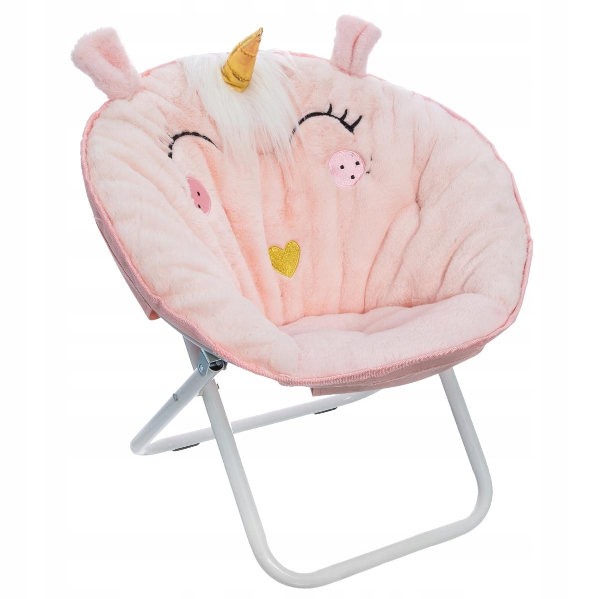 Sofa wypoczynkowa dla dzieci UNICORN – Różowy kucyk w Twoim domu