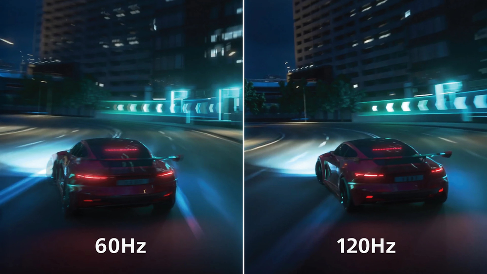 Szeroki kąt widzenia dzięki technologii IPS